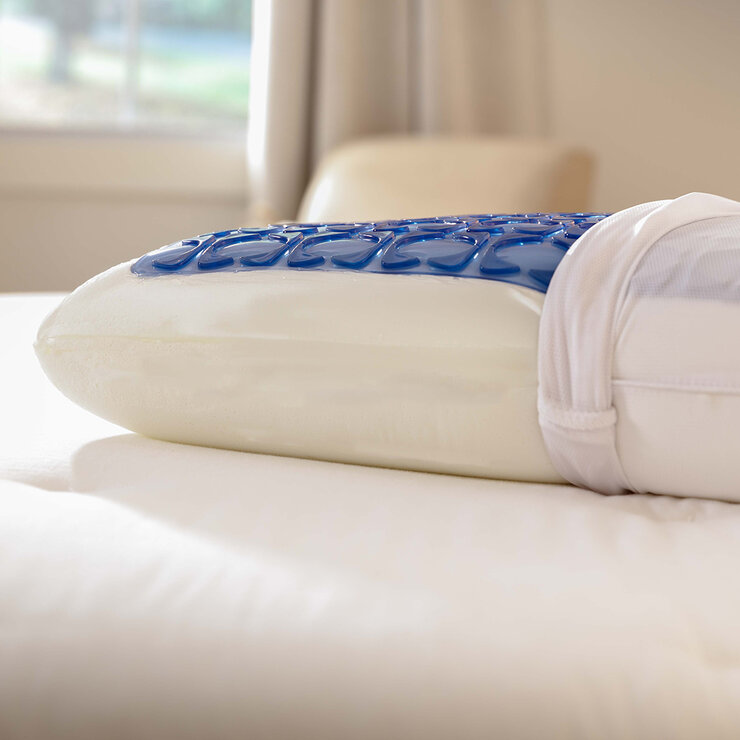 Sealy Cooling Gel Memory Foam Almohada — Imagen 3 de 4