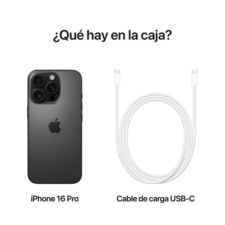 Apple iPhone 16 Pro 512GB Titanio Negro — Imagen 4 de 4