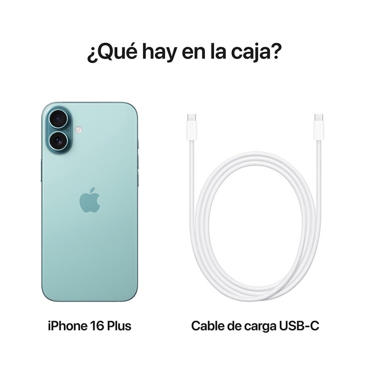 Apple iPhone 16 Plus 256GB Verde Azulado — Imagen 4 de 4