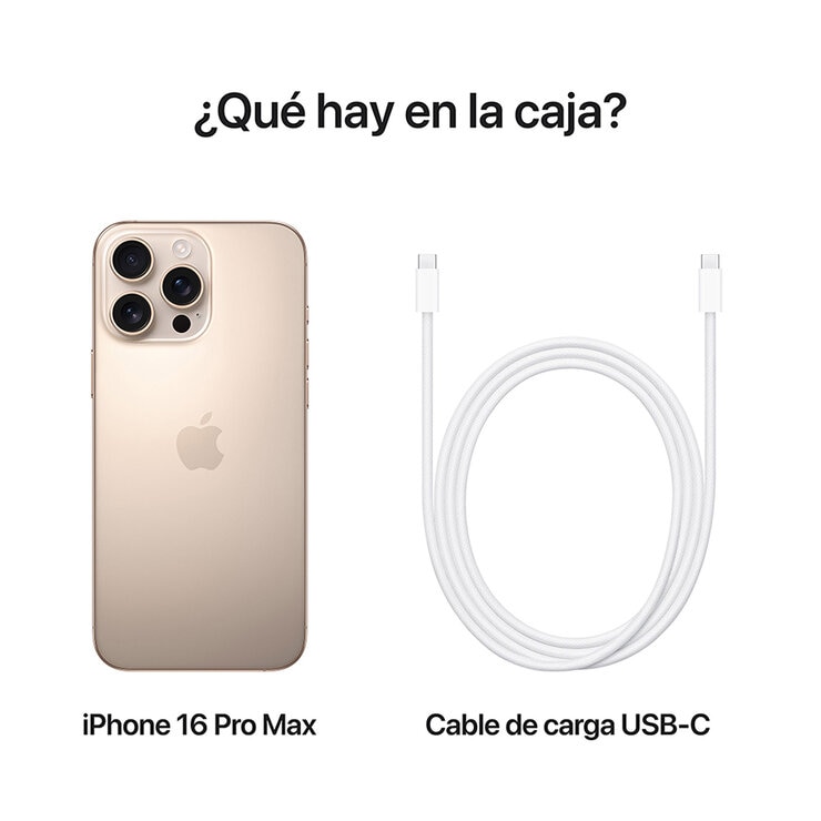 Apple iPhone 16 Pro Max 256GB Titanio Desierto — Imagen 2 de 4