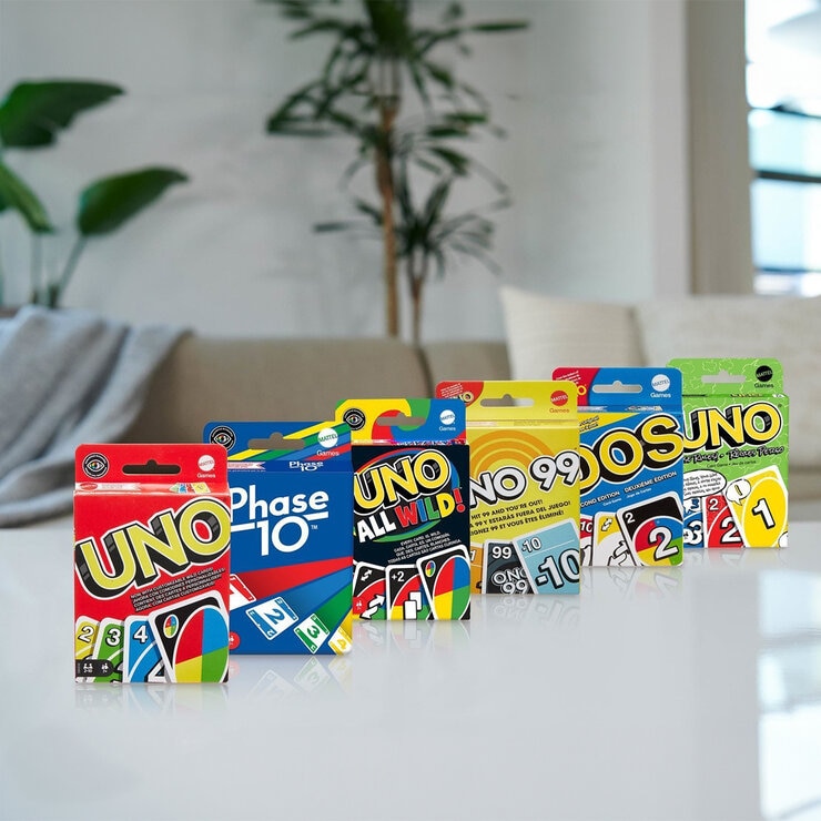Mattel Set de Juego de Cartas UNO — Imagen 1 de 4