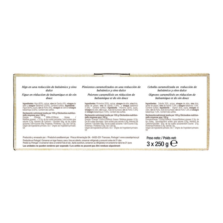 Prisca Aderezos Gourmet 3 pzs de 250 g — Imagen 3 de 3