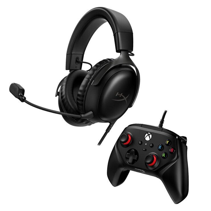 HyperX Cloud III Headset + Clutch Gladiate — Imagen 1 de 4