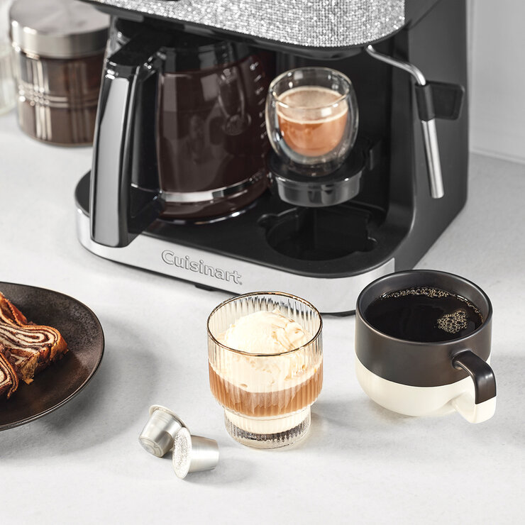 Cuisinart Crystal Glam, Cafetera Barista 4 en 1 — Imagen 3 de 4