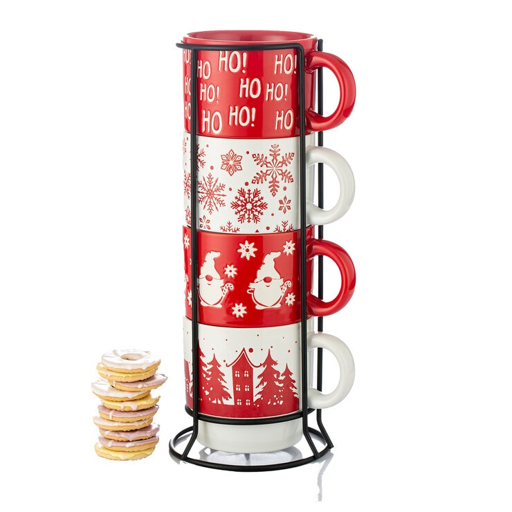 Signature Housewares Incorporated Tazas con Organizador de Metal