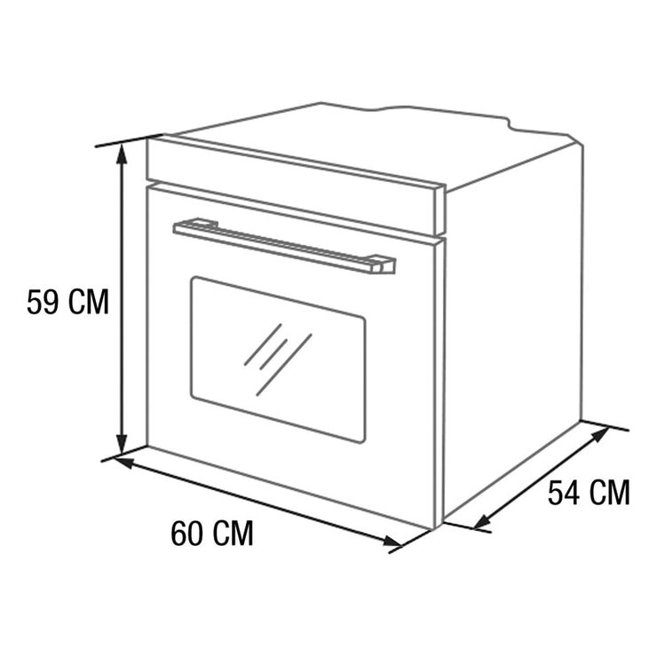 Koblenz Horno a Gas de 60cm — Imagen 3 de 4