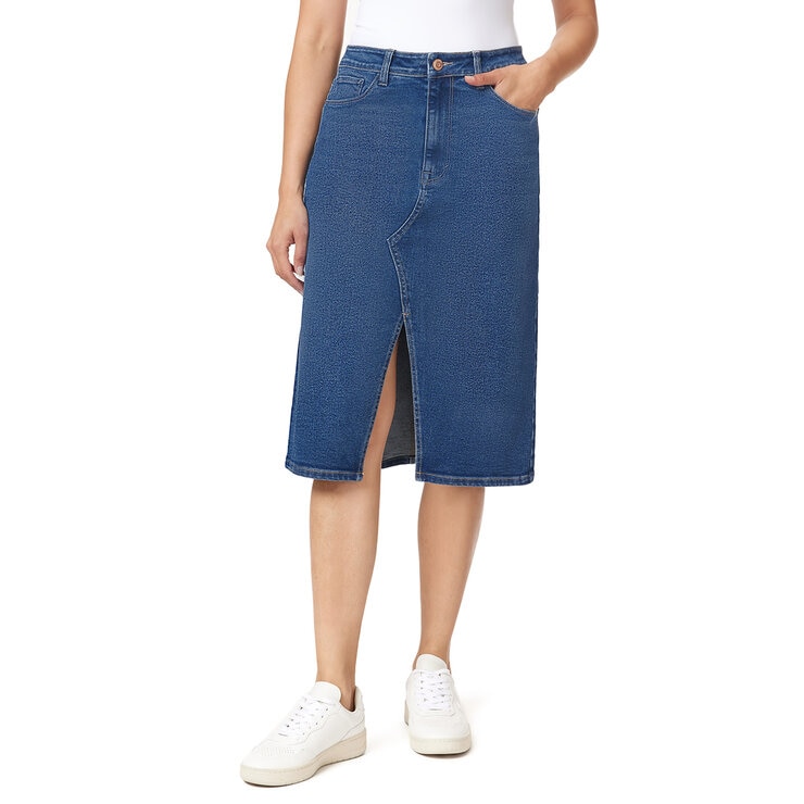 Kensie Jeans Falda para dama Varias Tallas y Colores — Imagen 3 de 3