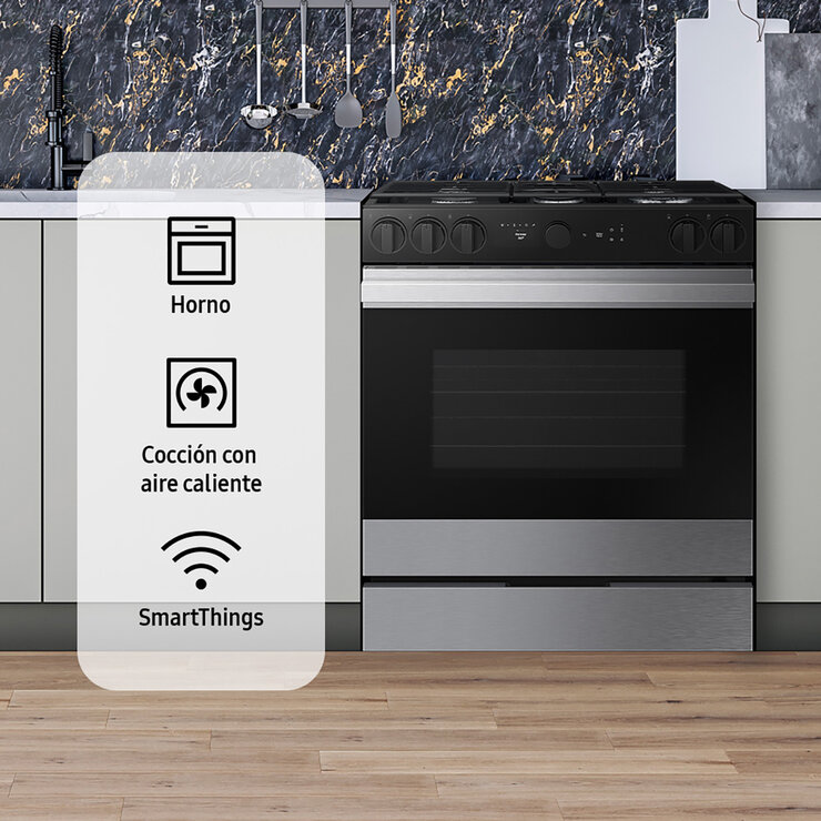Samsung Estufa Blanca 30" — Imagen 2 de 4