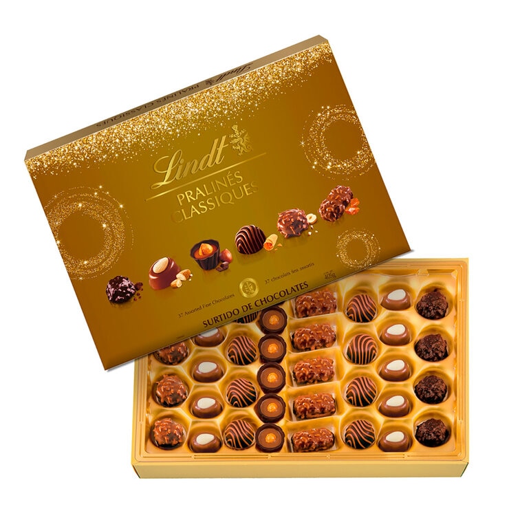 Lindt Pralinés Classiques Surtido de Chocolates 405 g — Imagen 2 de 3