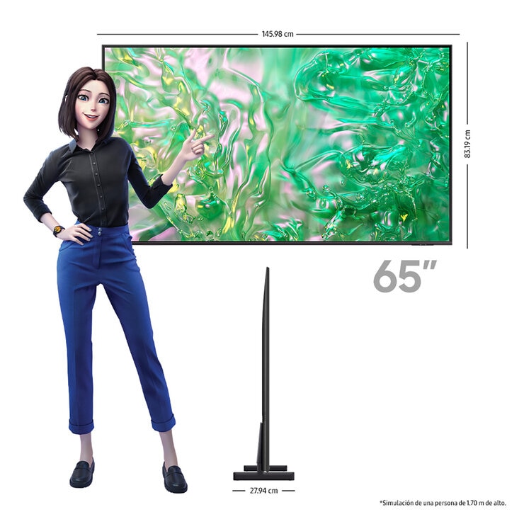 Samsung Pantalla 65" UHD Smart TV — Imagen 4 de 4