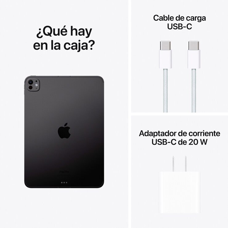 Apple iPad Pro 11" Wi-Fi + Cellular 512GB Negro Espacial — Imagen 3 de 4