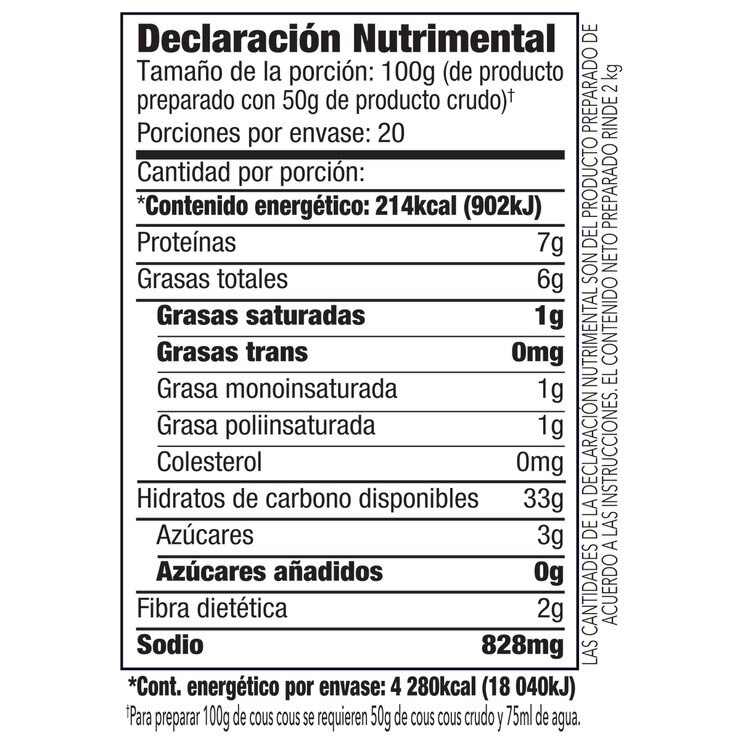 Trevijano Cous Cous Estilo Marroquí 1 kg — Imagen 2 de 3