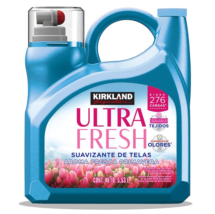 Kirkland Signature Ultra Fresh Suavizante de Telas Aroma Fresca Primavera 5.5 l — Imagen 1 de 2
