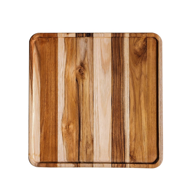 Teak Haus Set Para Servir de 5 Tablas de Madera de Teca — Imagen 3 de 4