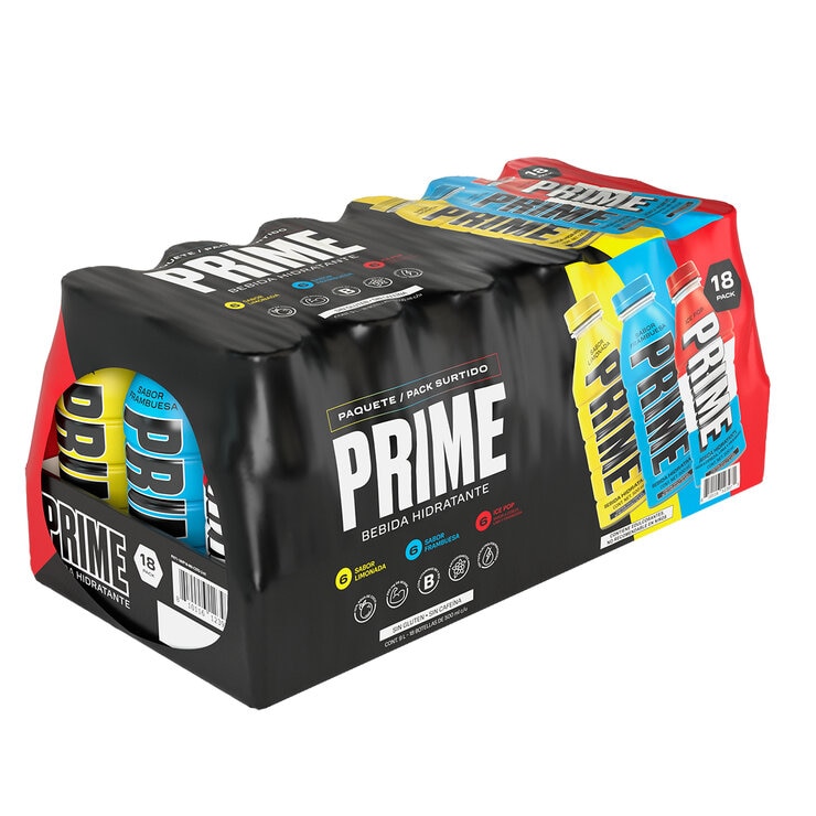 Prime Bebida Hidratante 18 pzs de 500 ml — Imagen 2 de 4