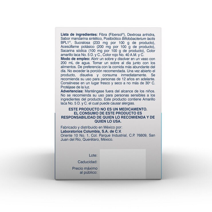 Bacfil Suplemento Alimenticio Caja con 30 Sobres — Imagen 3 de 3