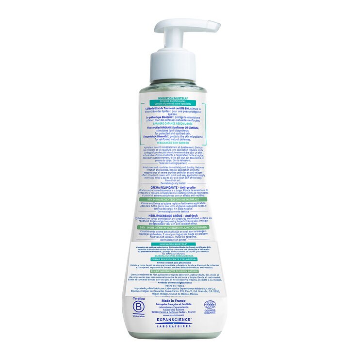 Mustela Stelatopia + Crema Relipidizante 300 ml — Imagen 2 de 4