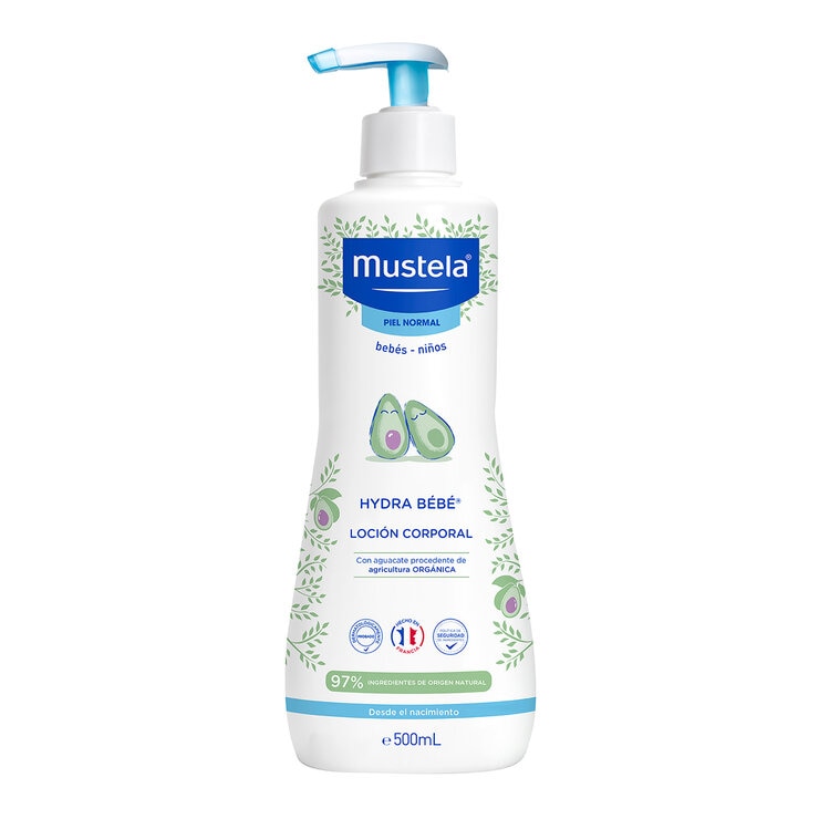 Mustela Hydra Bebé Loción Corporal 500 ml — Imagen 1 de 4