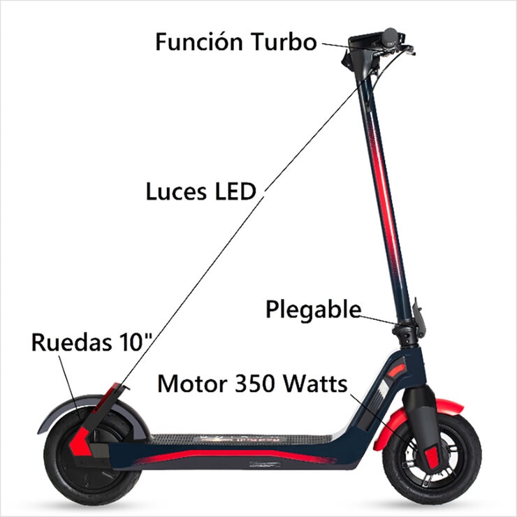 Red Bull Scooter Eléctrico Nine XL — Imagen 4 de 4