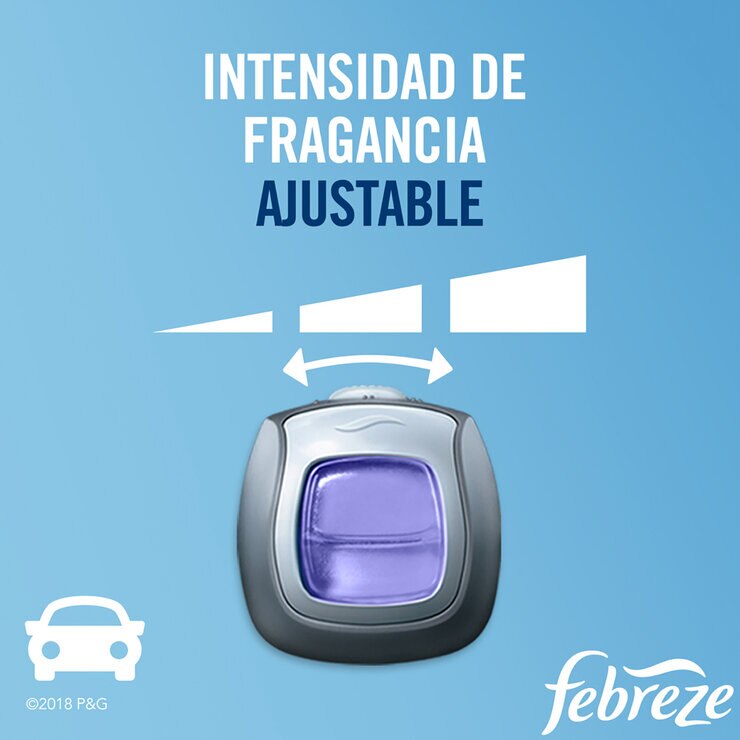 Aromatizante para Auto Febreze, Aromas Linen & Sky o Hawaian , Paquete con 5 piezas  — Imagen 3 de 4