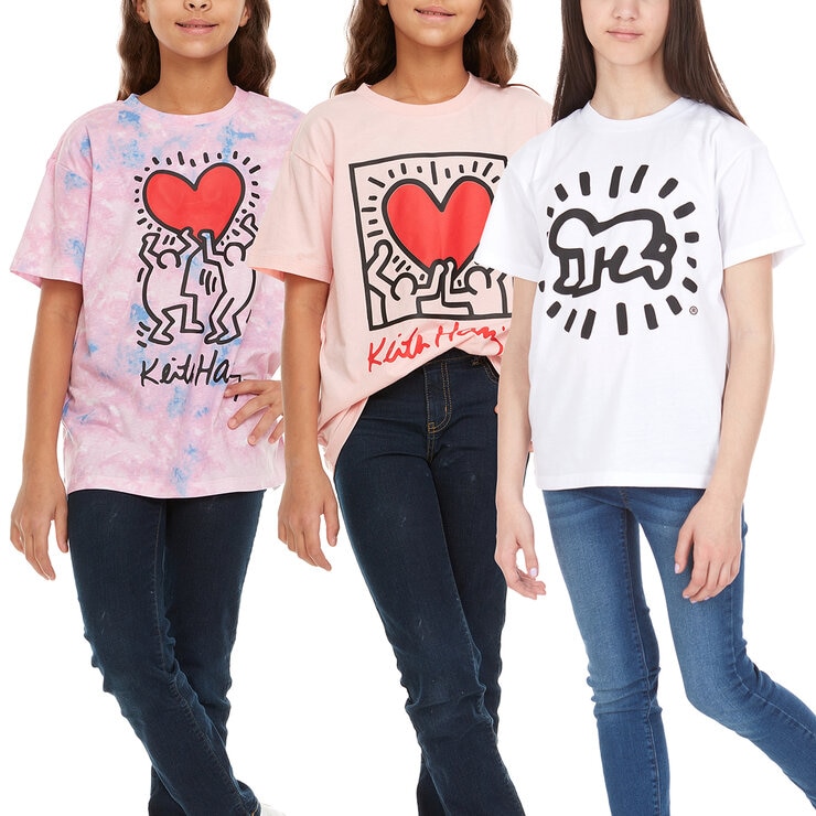 Keith Haring Playera para Niños o Niñas 3 piezas Varias Tallas y Colores — Imagen 3 de 3