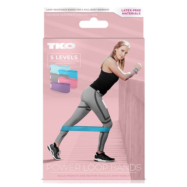 TKO Set de Bandas de Resistencia para Hombre y Mujer — Imagen 4 de 4