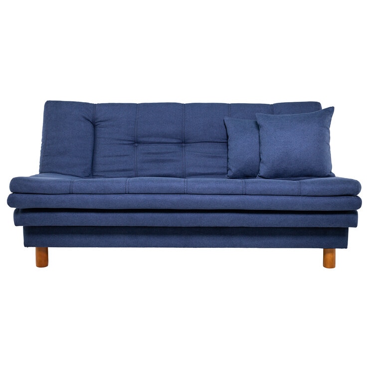Violanti, Sofá Cama de 3 Plazas, Sin Brazo, Color Gris — Imagen 3 de 4