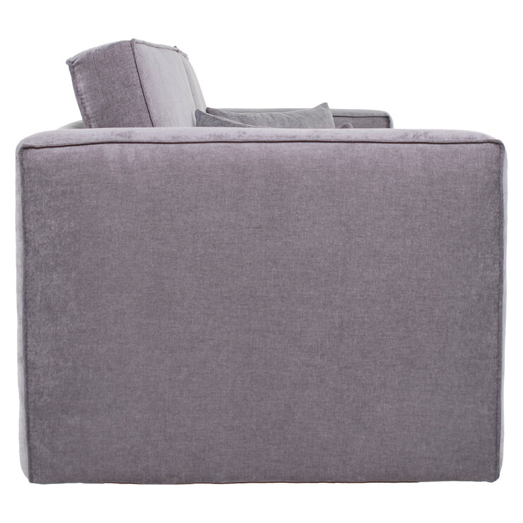 Violanti, Sofá Cama De 3 Plazas Con Brazos, Color Gris — Imagen 3 de 4