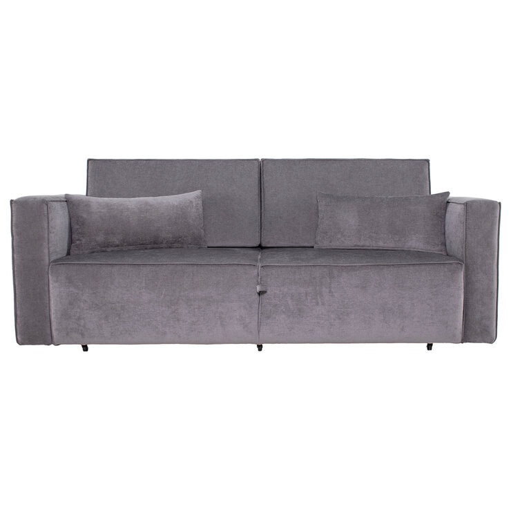 Violanti, Sofá Cama De 3 Plazas Con Brazos, Color Gris — Imagen 2 de 4