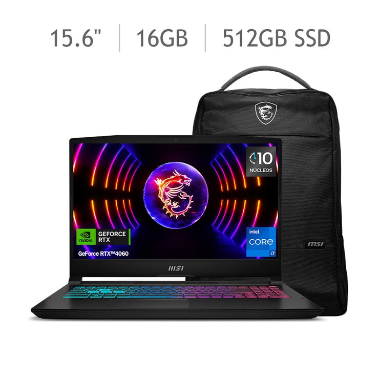 MSI Katana 15 B13VFK Laptop Gaming Intel Core i7 16GB RAM 512GB SSD 15.6"  — Imagen 1 de 4