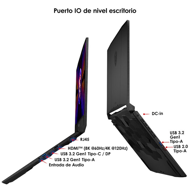 MSI Katana 15 B13VFK Laptop Gaming Intel Core i7 16GB RAM 512GB SSD 15.6"  — Imagen 4 de 4