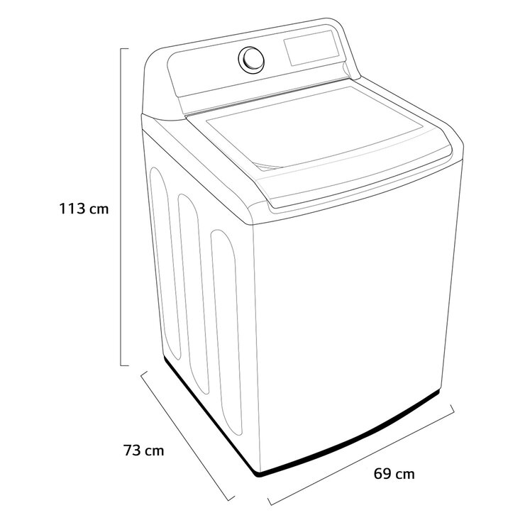 LG Lavadora 22Kg  — Imagen 2 de 4