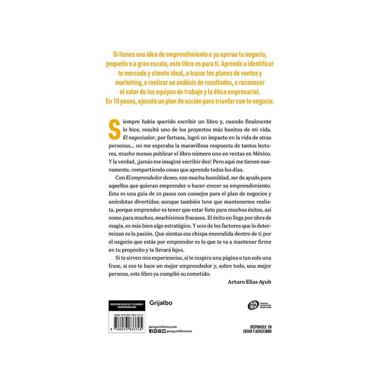 Libro, El Emprendedor — Imagen 2 de 2