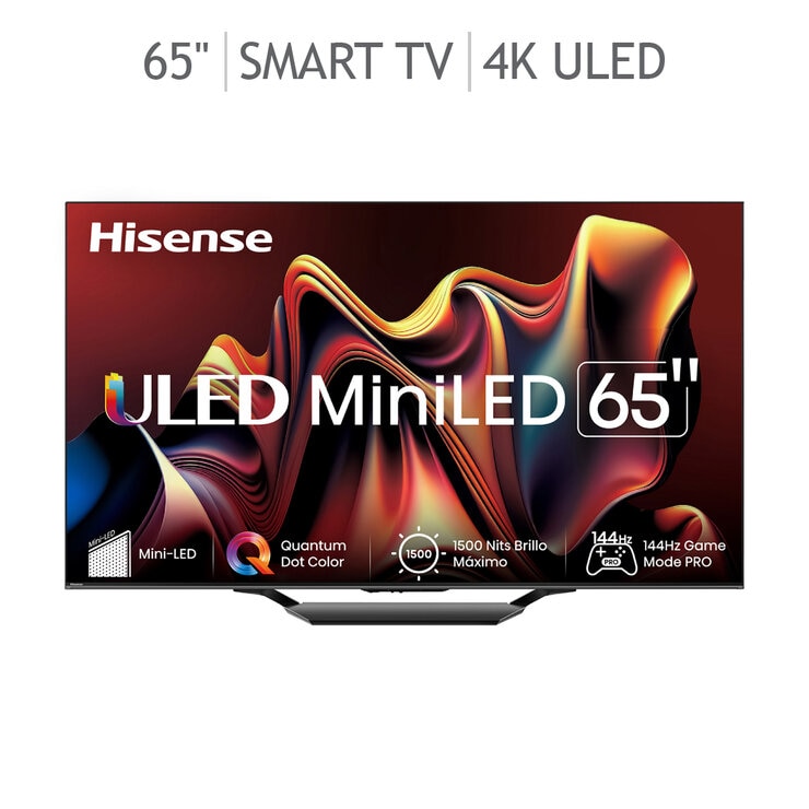 Hisense Pantalla 65" MiniLED ULED 4K Google TV — Imagen 1 de 4
