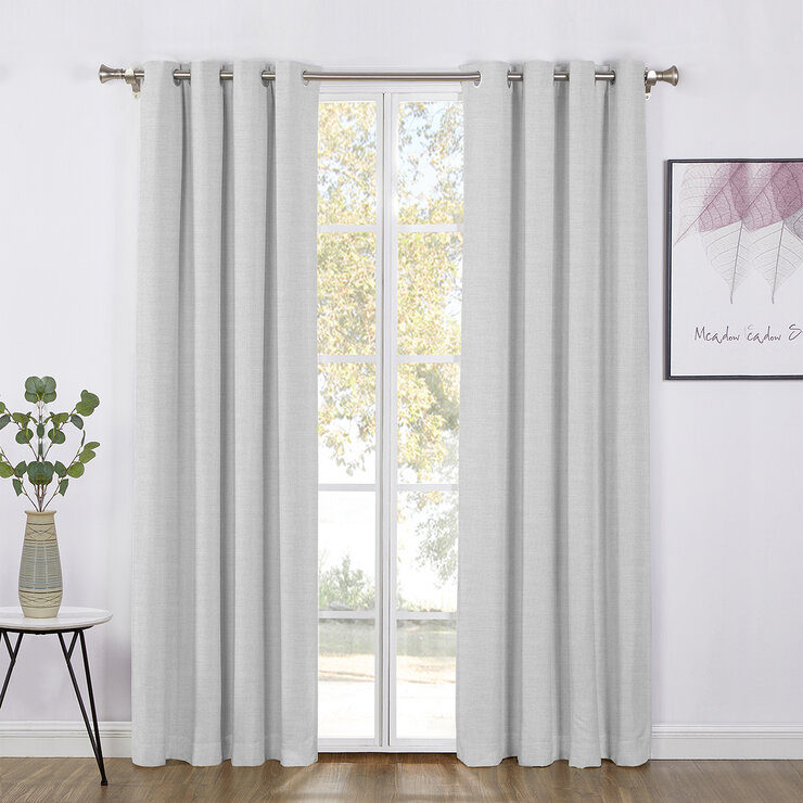 SUN + BLK Cortinas con Bloqueo Total de Luz 132cm x 241cm — Imagen 1 de 4