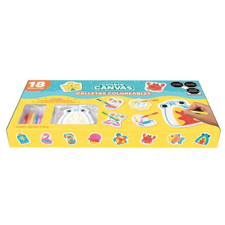 Cookie Canvas Galletas Coloreables 918 g — Imagen 2 de 4