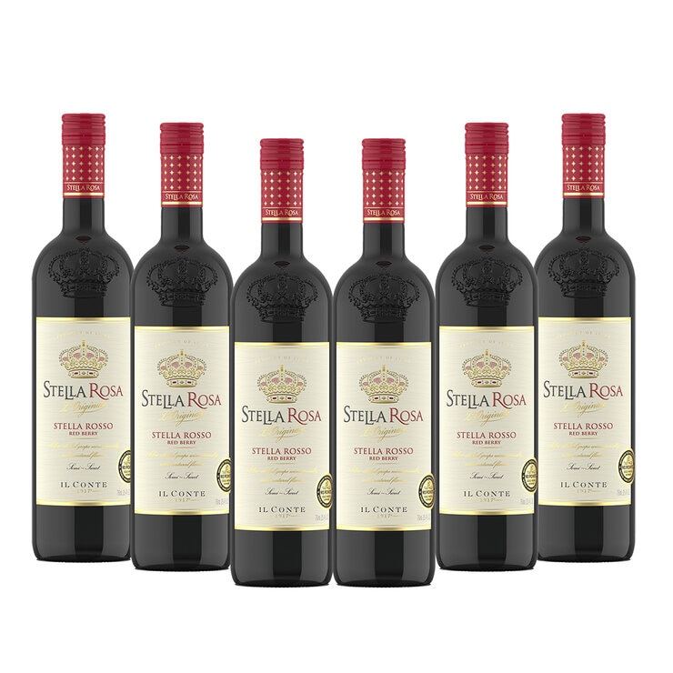 Vino Tinto Stella Rosa Rosso 6/750ml