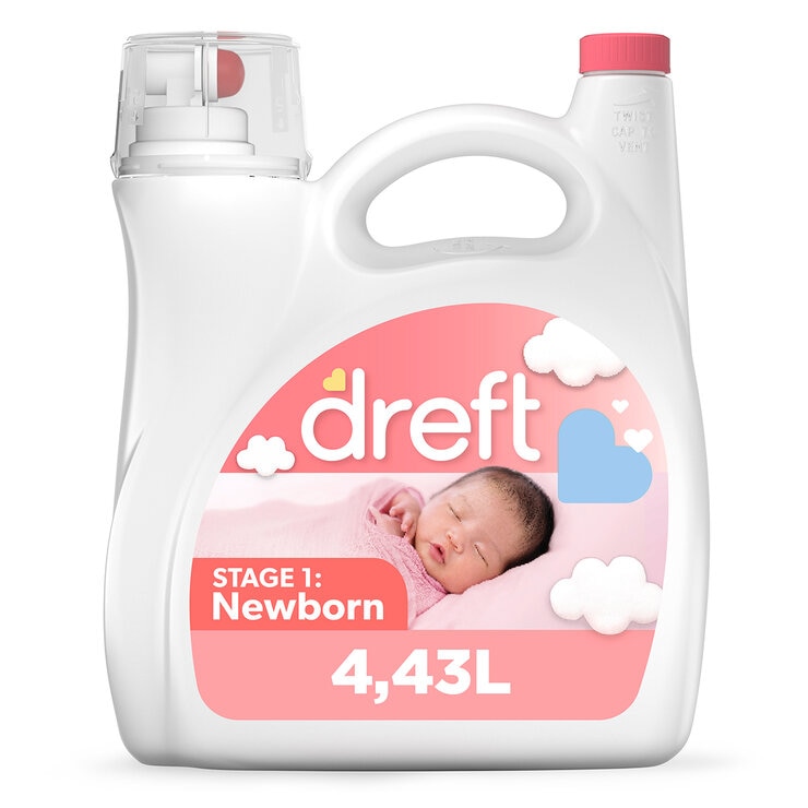 Dreft Newborn Detergente Líquido 4.43 l