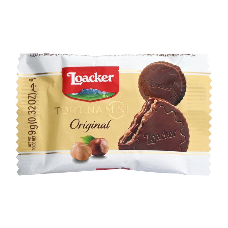 Loacker Tortina Mini Galletas Cubiertas de Chocolate 378 g — Imagen 3 de 4