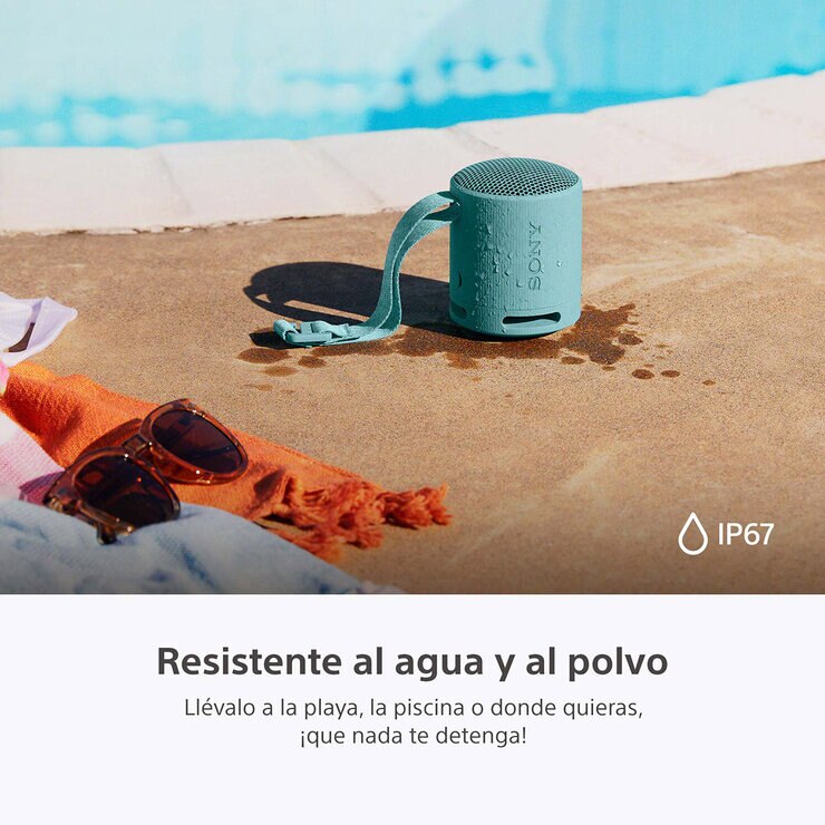 Sony SRS-XB100 Bocina Inalámbrica Portátil Azul — Imagen 2 de 4