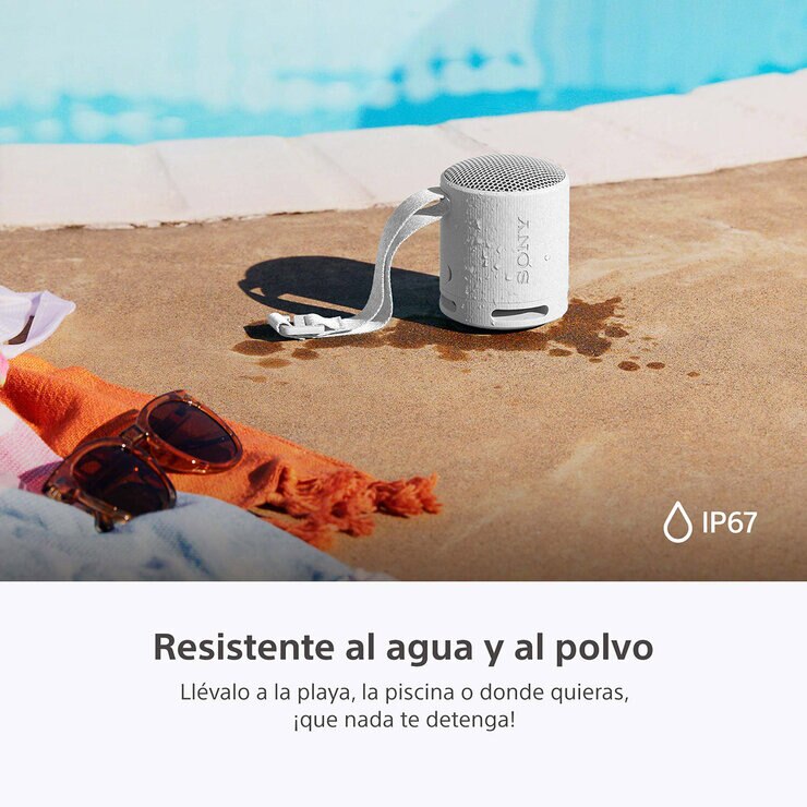 Sony SRS-XB100 Bocina Inalámbrica Portátil Gris — Imagen 3 de 4