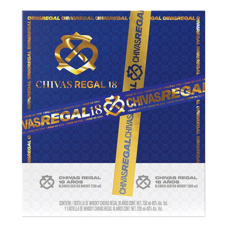 Whisky Chivas Regal 18 Años 750ml + 200 ml — Imagen 3 de 3