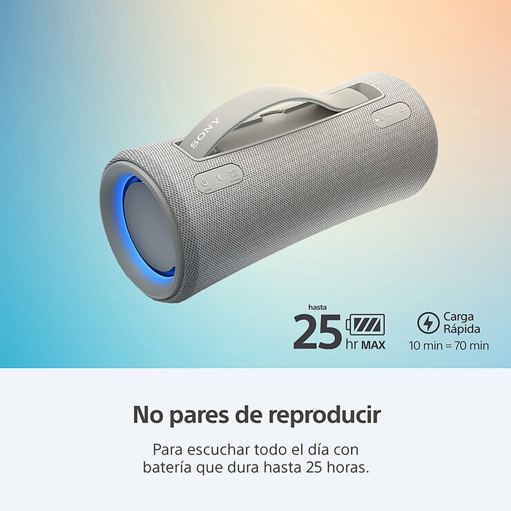 Sony SRS-XG300 Bocina Inalámbrica Portátil Gris — Imagen 2 de 4