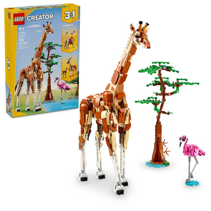 LEGO Creator Safari de Animales Salvajes 3 en 1 — Imagen 1 de 4