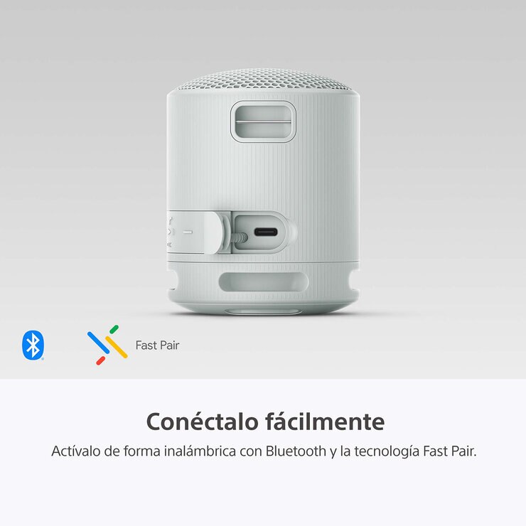 Sony SRS-XB100 Bocina Inalámbrica Portátil Gris — Imagen 4 de 4