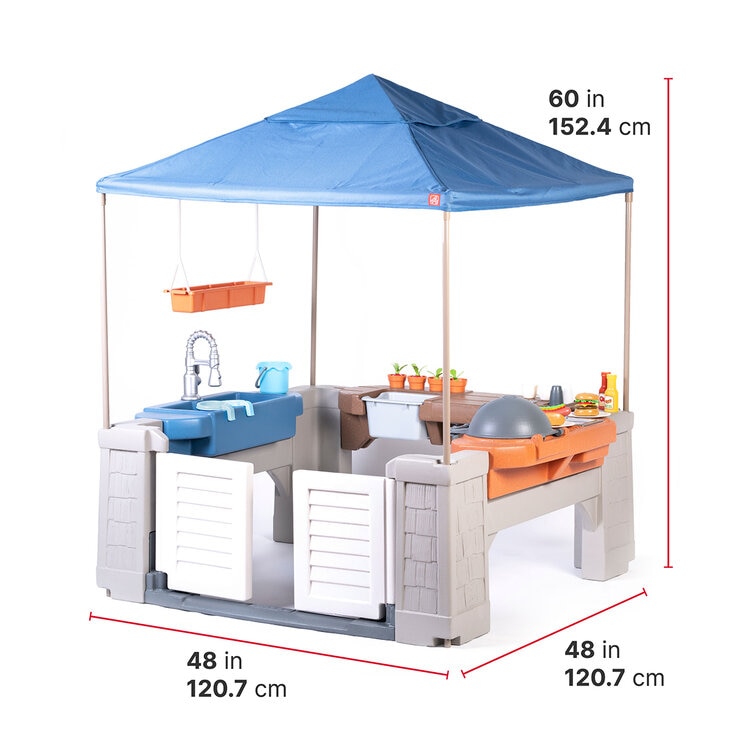 Step 2 Grill & Splash Centro de Juego con Toldo — Imagen 4 de 4
