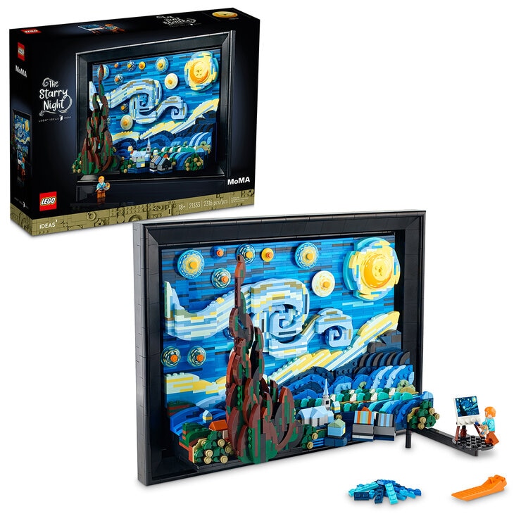 LEGO Vincent Van Gogh: La Noche Estrellada  — Imagen 1 de 4