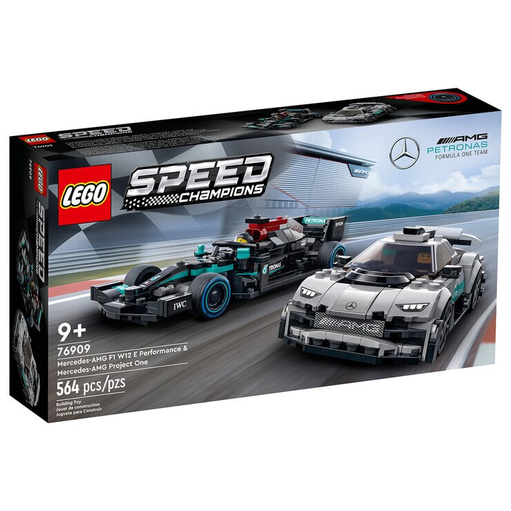 LEGO Speed Champions Mercedes- AMG F1 W12 E Performance y Mercedes- AMG Project One  — Imagen 3 de 4