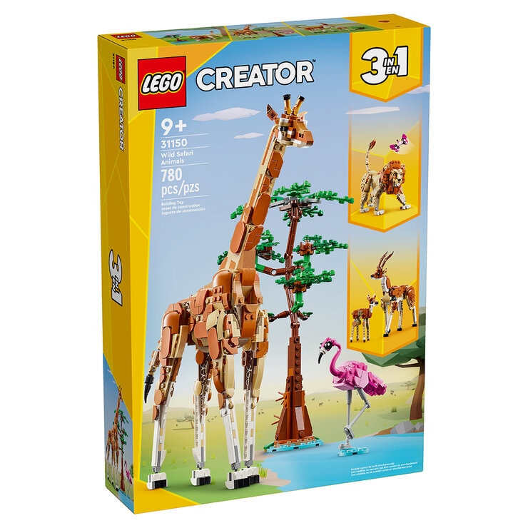 LEGO Creator Safari de Animales Salvajes 3 en 1 — Imagen 4 de 4
