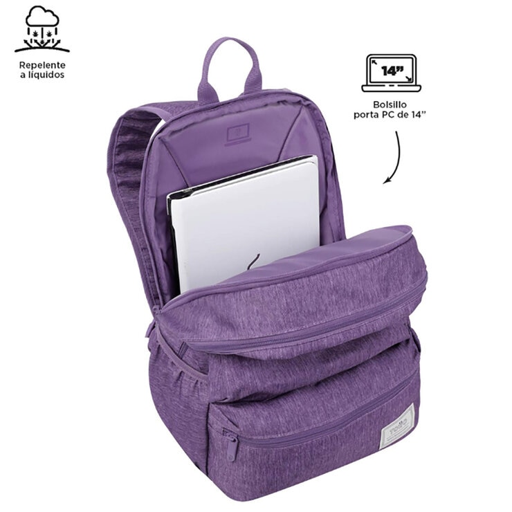 Mochila Dinamicon con Cangurera Samuel Morada Totto — Imagen 2 de 4
